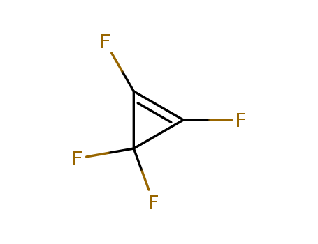 Molecular Structure of 19721-29-0 (Cyclopropene, tetrafluoro-)