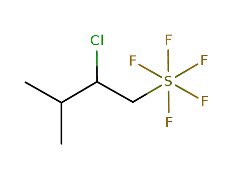2-chloro-3-methyl-1-(pentafluoro-λ6-sulfanyl)butane