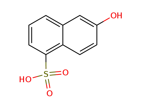 6-hydroxy-1-naphthalene sulfonic acid