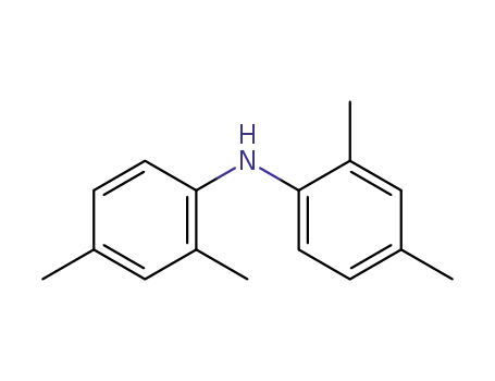 Molecular Structure of 19616-28-5 (N-(2,4-Dimethylphenyl)-2,4-dimethylbenzenamine)