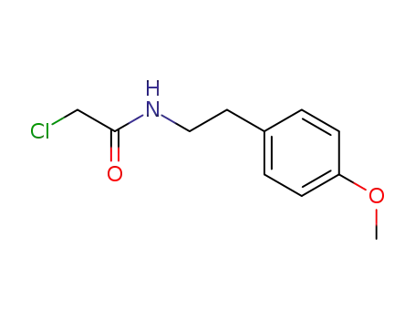 2-chloro-N-[2-(4-methoxyphenyl)ethyl]acetamide(SALTDATA: FREE)