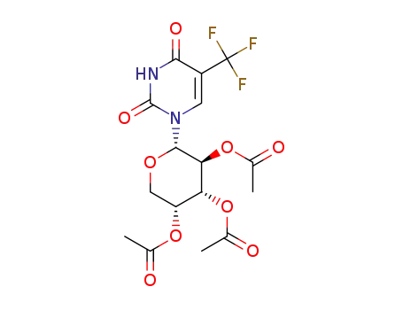1-(2,3,4-tri-O-acetyl-α-D-arabinopyranosyl)-5-(trifluoromethyl)uracil