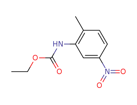 Molecular Structure of 16648-52-5 (N-ETHOXYCARBONYL-5-NITRO-O-TOLUIDINE)