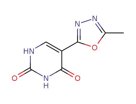 5-(5-methyl-1,3,4-oxadiazol-2-yl)pyrimidine-2,4(1H,3H)-dione