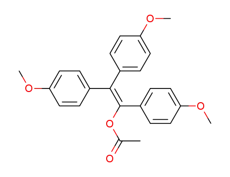 1-Acetoxy-1,2,2-tris(4-methoxyphenyl)ethene
