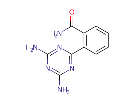2-(diamino-[1,3,5]triazin-2-yl)-benzoic acid amide