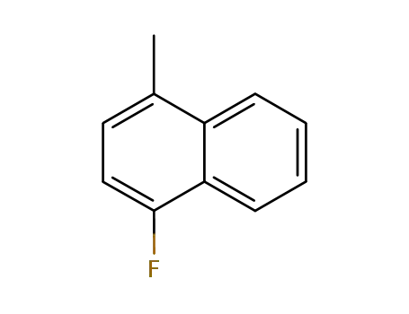 Molecular Structure of 315-50-4 (Naphthalene, 1-fluoro-4-methyl-)