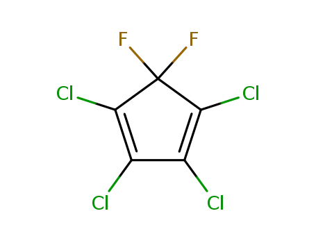 1,2,3,4-tetrachloro-5,5-difluoro-cyclopenta-1,3-diene