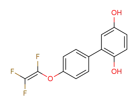 4'-(trifluorovinyloxy)biphenyl-2,5-diol