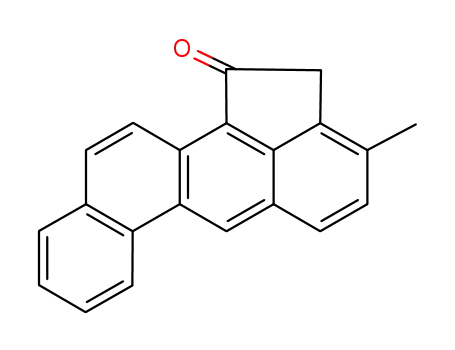 Molecular Structure of 3343-07-5 (3-methylcholanthrene-1-one)