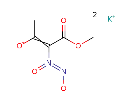 potassium methyl 2-butenoate-2-diazeniumdiolate-3-hydroxylate