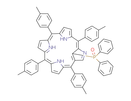 5,10,15,20-tetratolyl-2-aza-21-diphenylphosphoryl-21-carbaporphyrin