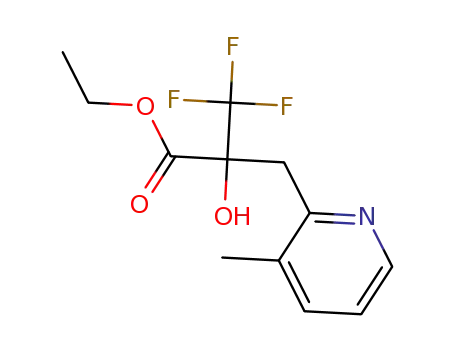 ethyl 3,3,3-trifluoro-2-hydroxy-2-(3-methylpyridin-2-ylmethyl)propanoate