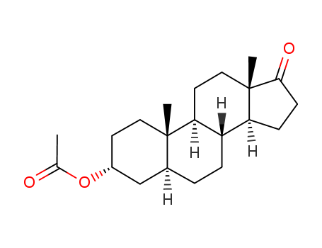 androsterone acetate crystalline
