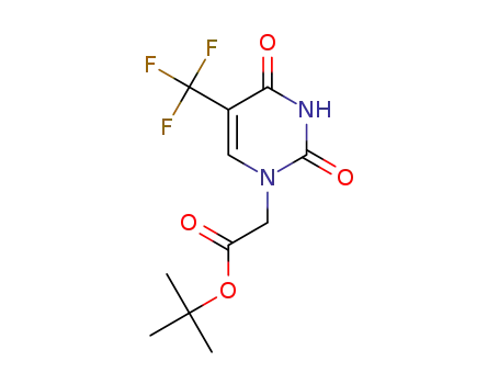 tert-butyl [5-(trifluoromethyl)uracil-N1-yl]acetate