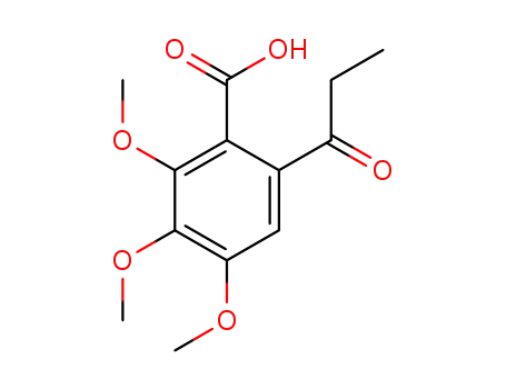 2,3,4-trimethoxy-6-propionylbenzoic acid
