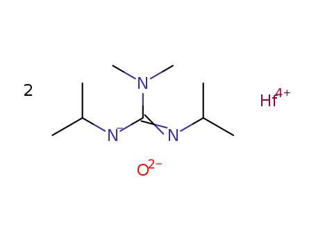 {Hf(μ-O)[iPrNC(NMe2)NiPr]2}n