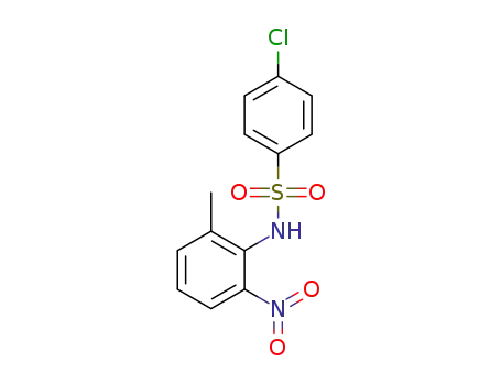 N-(2-methyl-6-nitrophenyl)-4-chlorobenzenesulfonamide