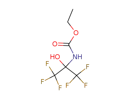 (2,2,2-Trifluoro-1-hydroxy-1-trifluoromethyl-ethyl)-carbamic acid ethyl ester