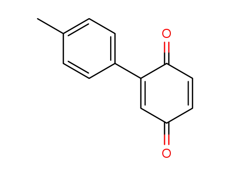 Molecular Structure of 30237-07-1 (2-(p-tolyl)-p-benzoquinone)