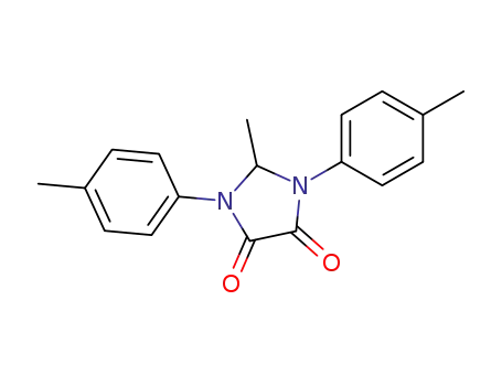 2-methyl-1,3-di-p-tolyl-imidazolidine-4,5-dione