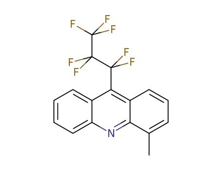 4-methyl-9-(perfluoropropyl)acridine