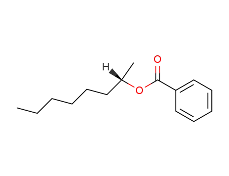 (S)-benzoic acid 1-methylheptyl ester