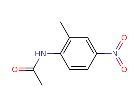 Molecular Structure of 2719-15-5 (2-METHYL-4-NITROACETANILIDE)