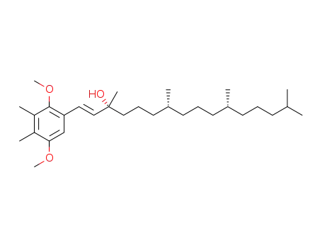 (3R,7R,11R)-(E)-3,7,11,15-tetramethyl-1-(2,5-dimethoxy-3,4-dimethylphenyl)hexadecen-3-ol