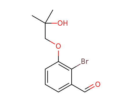 2-bromo-3-(2-hydroxy-2-methylpropoxy)benzaldehyde
