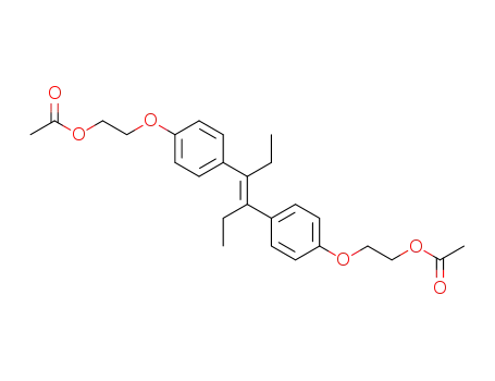 (E)-((hex-3-ene-3,4-diylbis(4,1-phenylene))bis(oxy))bis(ethane-2,1-diyl) diacetate