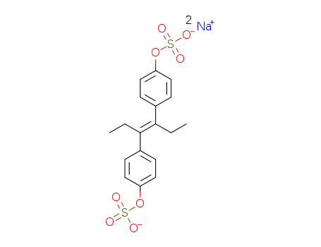 sodium (E)-hex-3-ene-3,4-diylbis(4,1-phenylene)bis(sulfate)