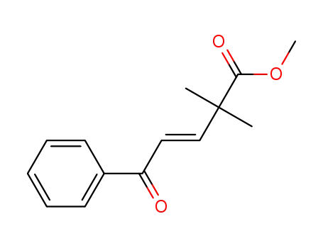 (E)-methyl 2,2-dimethyl-5-oxo-5-phenylpent-3-enoate