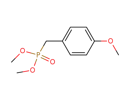 Molecular Structure of 17105-65-6 (DIMETHYL(4-METHOXYBENZYL)PHOSPHONATE)