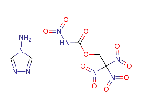N-nitro-2,2,2-trinitroethylcarbamate 4-amino-1,2,4-triazole salt