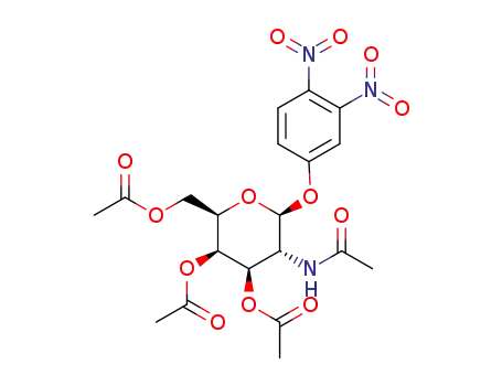 3,4-dinitrophenyl 2-acetamido-3,4,6-tri-O-acetyl-2-deoxy-β-D-galactopyranoside