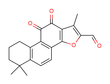 1,6,6-trimethyl-6,7,8,9,10,11-hexahydro-10,11-dioxophenanthro[1,2-b]furan-2-carbaldehyde