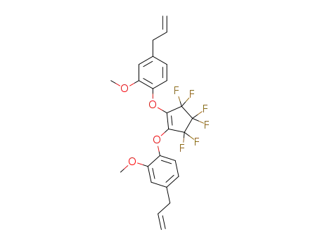4-allyl-1-[2-(4-allyl-2-methoxy-phenoxy)-3,3,4,4,5,5-hexafluoro-cyclopenten-1-yl]oxy-2-methoxybenzene