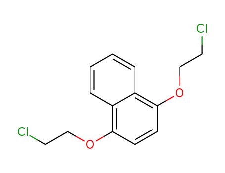 1,4-bis(2-chloroethoxy)naphthalene