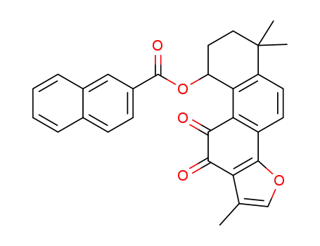 1,6,6-trimethyl-10,11-dioxo-6,7,8,9,10,11-hexahydrophenanthro[1,2-b]furan-9-yl 2-naphthoate