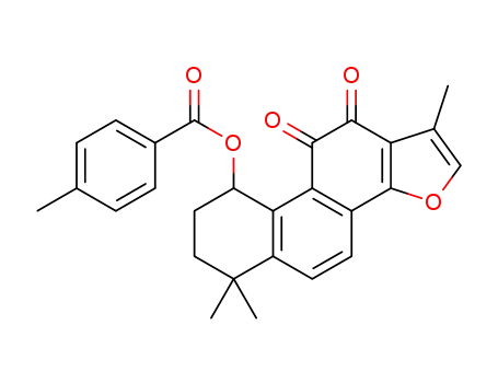 1,6,6-trimethyl-10,11-dioxo-6,7,8,9,10,11-hexahydrophenanthro[1,2-b]furan-9-yl 4-methylbenzoate
