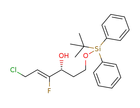 (R,Z)-1-(tert-butoxydiphenylsilyloxy)-6-chloro-4-fluoro-4-hexen-3-ol