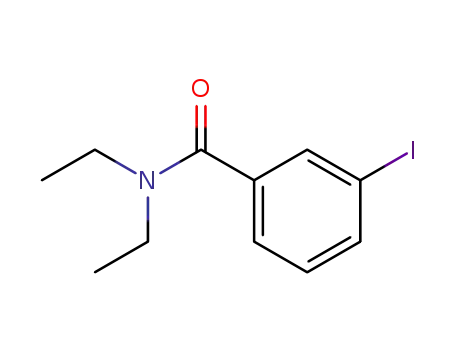 Molecular Structure of 15930-60-6 (Benzamide, N,N-diethyl-3-iodo-)