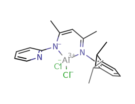 Al(N-{4-[(2,6-diisopropylphenyl)imino]pent-2-en-2-yl}pyridin-2-amino)Cl2