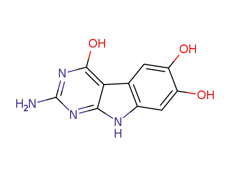 2-amino-9H-pyrimido[4,5-b]indole-4,6,7-triol