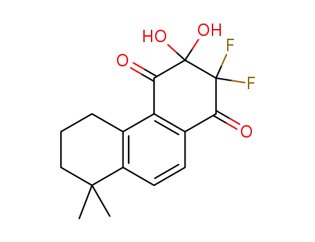 2,2-difluoro-3,3-dihydroxy-8,8-dimethyl-2,3,5,6,7,8-hexahydrophenanthrene-1,4-dione