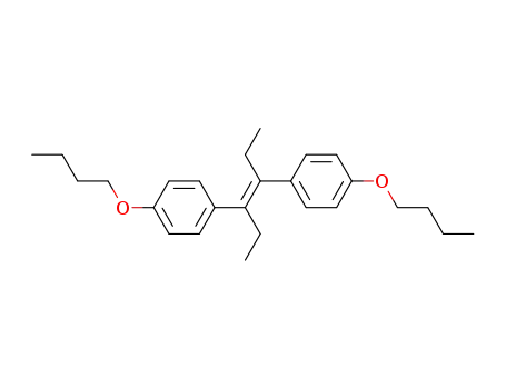 4.4'-dibutyloxy-α.α'-diethyl-trans-stilbene