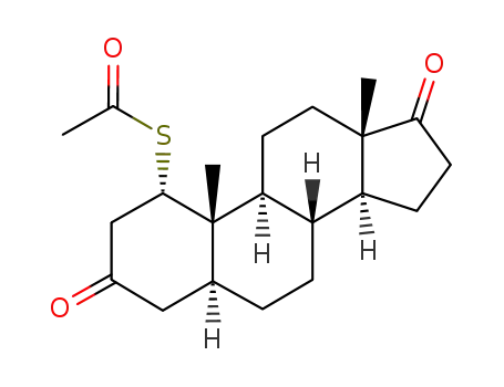 1α-acetylsulfanyl-5α-androstane-3,17-dione