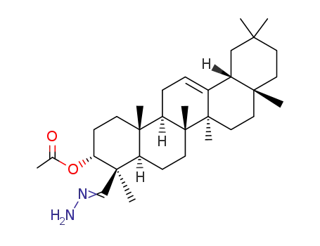3α-acetoxy-oleanen-(12)-al-(24)-hydrazone