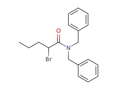 N,N-dibenzyl-2-bromopentanamide